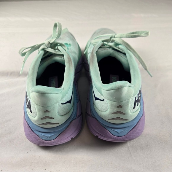 Hoka Arahi 6 Running Shoes Women 7B Ocean Blue and Lilac - Picture 8 of 11